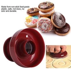 Bread Cutter Mold Donut Mould Simple Operation Nonstick Donut Mold Easy To Use For Christmas -Wilton Shop 51tA6Fqug7L