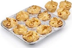 9-Cavity Mini Cupcake And Muffin Pans | Disposable Aluminium Baking Pans | Use For Baking Mini Muffin, Cupcake, Cake | For Weddings, Parties, Birthdays, Gatherings (12 Pack) -Wilton Shop 51tGAABPZzL