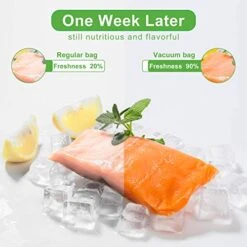 Vacuum Sealer Bags 6" X 16.4' 2Rolls + 8" X 16.4' 2Rolls + 11" X 16.4' 2Rollsfor Food Saver, Seal A Meal, Commercial Grade, BPA Free, Heavy Duty, Great For Vac Storage, Meal Prep Or Sous Vide -Wilton Shop 51tH7j3ZVLL