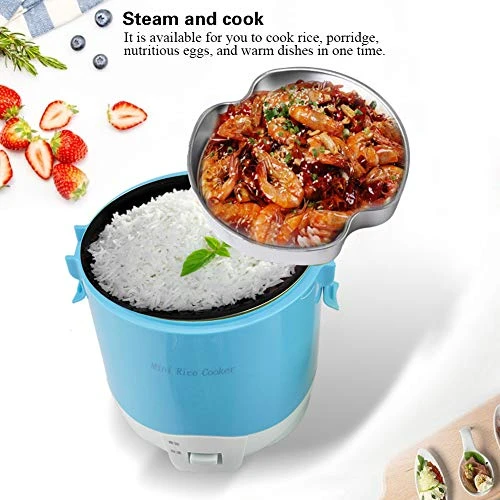 Travel Rice Cooker Mini Portable 24V For Trucks Car, 180W 1.6L Mini Rice Cooker Steamer 2 Cup, Stainless Steel Non-stick Inner Pot, For Cooking Soup, Stews, Grains & Oatmeal 4 Travel Rice Cooker Mini Portable 24V For Trucks Car, 180W 1.6L Mini Rice Cooker Steamer 2 Cup, Stainless Steel Non-stick Inner Pot, For Cooking Soup, Stews, Grains & Oatmeal - Image 2