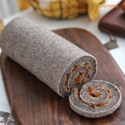 11-Inch Baking Sheet Pan, Non-Stick Square Jelly Roll Bakeware For Oven Roasting Meat Bread Battenberg Pizzas Pastries 11.2" X 11.2" X 1.4" (Champagne Gold) -Wilton Shop 51tTsGbjdBL