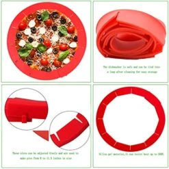 WAYTOSUC 2PCS Adjustable Pie Crust Shield Red Silicone Pie Protectors Pies Quiches Pizza Cover,Baking Accessories Kitchen Tool Fit 8-11.4 Inch Pies (Red, 2) 12 WAYTOSUC 2PCS Adjustable Pie Crust Shield Red Silicone Pie Protectors Pies Quiches Pizza Cover,Baking Accessories Kitchen Tool Fit 8-11.4 Inch Pies (Red, 2) -Wilton Shop 51tU3rqqVVL
