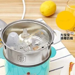 GENERIC XWWDP 350W Electric Steamer Double Layer Electric Egg Boiler Steamer Cooker Cooking Machine Kitchen Tool Household Steam Cooker -Wilton Shop 51tZuLPWIKL