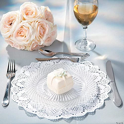 250 PCS Paper Doilies Lace Assorted Size Food Grade Modern Decorative Placemats Bulk Add Elegance To Crafts, Coffee, Cake, Desert, Table, Wedding, Tableware Decoration (Round Rectangle Oval White) 3 250 PCS Paper Doilies Lace Assorted Size Food Grade Modern Decorative Placemats Bulk Add Elegance To Crafts, Coffee, Cake, Desert, Table, Wedding, Tableware Decoration (Round Rectangle Oval White)