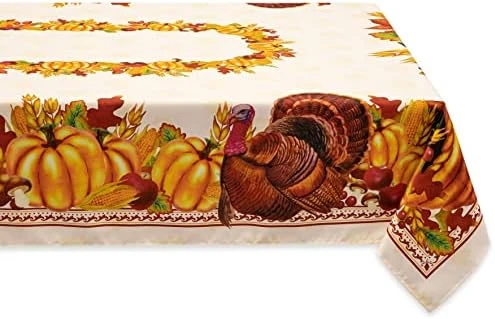 Printed Fall Table Runner, Thanksgiving Harvest Party Collection - Wrinkle Free 14 X 108 Inch Rectangle Tabletop For Kitchen Dining Tabletop Decoration Parties Weddings 10 Printed Fall Table Runner, Thanksgiving Harvest Party Collection - Wrinkle Free 14 X 108 Inch Rectangle Tabletop For Kitchen Dining Tabletop Decoration Parties Weddings - Image 8