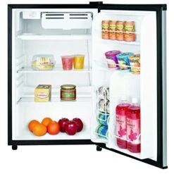 RCA 465 RFR441/RFR465 RFR441 Compact Fridge, 4.5 Cubic Feet, Stainless Steel 10 RCA 465 RFR441/RFR465 RFR441 Compact Fridge, 4.5 Cubic Feet, Stainless Steel -Wilton Shop 51u30XWwvYL