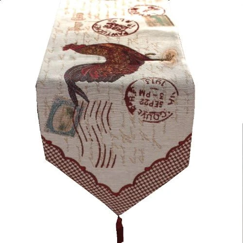 Manual Table Runner, Bear Lodge W/Tassels 4 Manual Table Runner, Bear Lodge W/Tassels - Image 2