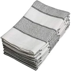 Stripe Kitchen Towels | Pack Of 6 | 18 X 28 Inches | Highly Absorbent |100% Cotton Dish Towels | Tea Towels | Bar Towels | Red 19 Stripe Kitchen Towels | Pack Of 6 | 18 X 28 Inches | Highly Absorbent |100% Cotton Dish Towels | Tea Towels | Bar Towels | Red -Wilton Shop 51uO7RznQGL. AC