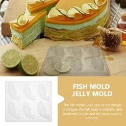 Silicone Bakeware Silicone Bakeware Chocolate Silicone Candy 3pcs Fish Silicone Resin Molds Japanese Carp Goldfish Fish Tail Mochi Animals Silicone Bread Loaf Pan -Wilton Shop 51uOtAkl1OL