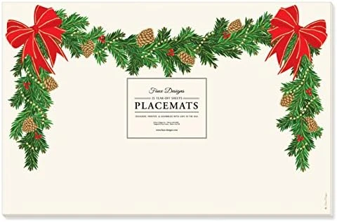 Mermaid 25 Count Designer Paper Placemats Easy Elegant Casual Entertaining 6 Mermaid 25 Count Designer Paper Placemats Easy Elegant Casual Entertaining - Image 4