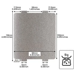 6 PCS Waveguide Cover Magnetron Cover For Microwave Oven Repairing Replacement Parts Accessories (108 Mm X 99 Mm)