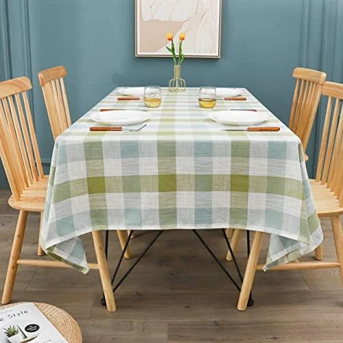 Navy Red Rectangular Tablecloth Fuchsia Blue Gingham Checkered Plaid Table Cloth Dining Table Decor,Navy Red,52"x70",4-6 Seats 13 Navy Red Rectangular Tablecloth Fuchsia Blue Gingham Checkered Plaid Table Cloth Dining Table Decor,Navy Red,52"x70",4-6 Seats - Image 11