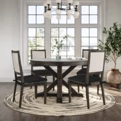 Excellent Support Effect Office Chair Cushion 1 Pack, Luxury Air Mesh Breathable Non-Slip Desk Computer Seat Cushion, Kitchen Dining Room Square Chair Pad (1 Count, Black) -Wilton Shop 51vOLGCC69L