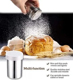 4 Pcs Flour Dusting Wand For Baking Kitchen, Powdered Sugar Flour Duster Dispenser Shaker For Sugar, Flour And Spices, Pick Up And Dust Flour Sifter, 18/8 Stainless Steel, Printing Molds Stencils 12 4 Pcs Flour Dusting Wand For Baking Kitchen, Powdered Sugar Flour Duster Dispenser Shaker For Sugar, Flour And Spices, Pick Up And Dust Flour Sifter, 18/8 Stainless Steel, Printing Molds Stencils -Wilton Shop 51vyNtJaV3L