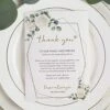 Wedding Thank You Place Setting Cards, 50 Pieces Place Cards For Table Setting, Table Place Cards For Wedding Favors, Receptions, Dinner Parties, Events And Celebrations (4 X 6 In, Floral) -Wilton Shop 51wCunRIxBL