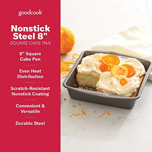 Loaf Pan, 9 X 5 Inch, Gray & 04017 786173391991 8 Inch X 8 Inch Square Cake Pan, 8 X 8 Inch, Grey 7 Loaf Pan, 9 X 5 Inch, Gray & 04017 786173391991 8 Inch X 8 Inch Square Cake Pan, 8 X 8 Inch, Grey - Image 5