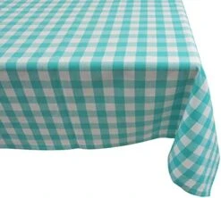 100% Cotton Checkered Buffalo Tablecloth - Washable Table Cover Perfect For Any Occasion Indoors Or Outdoors Red And White 52 X 52 -Wilton Shop 51wboXnh48L. AC