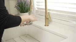 Funny Kitchen Towel, I Burn For You, Flour Sack Dish Towel, Sweet Housewarming Gift, White -Wilton Shop 51xIayxUIJL 5