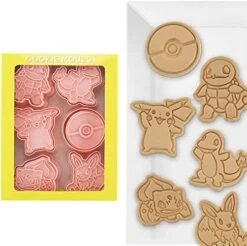 New Cartoon Cookie Cutter Set -8 Piece - Cartoon Stamped Embossed Cookie Cutter Molds For Cake Kids Birthday Party -Wilton Shop 51xKCO8mFL. AC