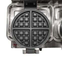 Belgian Waffle Maker | Waffle Iron | 360° Rotating Mechanism | 2 Round-Shape Waffles | Nonstick | 110V (DOUBLE) 14 Belgian Waffle Maker | Waffle Iron | 360° Rotating Mechanism | 2 Round-Shape Waffles | Nonstick | 110V (DOUBLE) -Wilton Shop 51xh3MXV8KL
