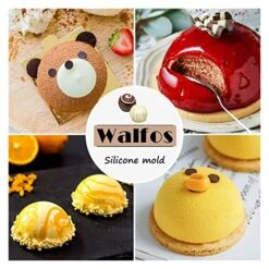 Semi Sphere Silicone Baking Mold For Baking 3D Bakeware Chocolate Half Ball Sphere Mold Cupcake Pan Cake DIY Muffin Kitchen Tool (Color : Pink, Shape Style : Oval) (Color : Pink, Size : Oval) -Wilton Shop 51xiweC7O2L