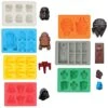 Unerly Silicone Ice Tray Molds In Star Wars Character Shapes, Ideal For Chocolate, Ice Cubes Trays, Jelly, Sweets, Desserts, Baking Soap And Candle Making (Set Of 7) -Wilton Shop 51xm2NWJ0GL