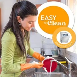 - Reusable Silicone Air Fryer Liners. Heat-Resistant, Non-Stick And Durable. Round 7.5in Silicone Air Fryer Basket. Easy To Clean Multi-purpose Accessory Air Fryer Silicone Pot. -Wilton Shop 51xvyeX1YsL