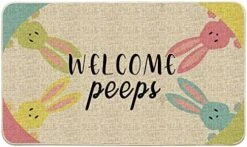 Hexagram Lemon Kitchen Mats Set Of 2, Lemon Kitchen Decor Rugs And Mats Farmhouse Plaid Tree And Truck Mat For Floor,Bathroom, Spring And Summer Lemon Decorations For Home 17x29 Inch-17x47 Inch -Wilton Shop 51y4rfwZZ0L. AC