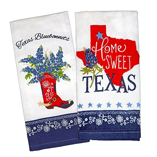 Signs Home Sweet Texas Bluebonnets Tea Towel And Cotton Terry Dishtowel (2 Item Bundle) 3 Signs Home Sweet Texas Bluebonnets Tea Towel And Cotton Terry Dishtowel (2 Item Bundle)