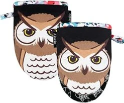 Mini Oven Mitts,2pk - Silicone Little Kitchen Gloves, Heat Resistant With Non-Slip Grip And Soft Quilted Cotton Lining For Safe Backing Cooking Barbecue (Green, 2) -Wilton Shop 51yPWYIu7QL. AC