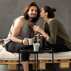 French Press Coffee Maker, 34 Oz, Stainless Steel Double-wall Insulated, With 2 Espresso Cups, Rust-Free, Dishwasher Safe, Black 15 French Press Coffee Maker, 34 Oz, Stainless Steel Double-wall Insulated, With 2 Espresso Cups, Rust-Free, Dishwasher Safe, Black -Wilton Shop 51yTh99PGwL