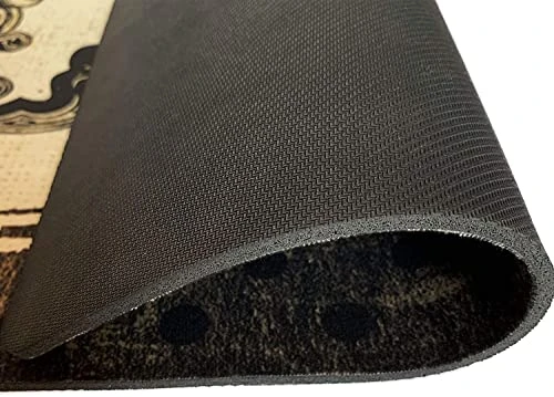 Ukeler Kitchen Rug Non Slip, Durable Natural Rubber Rug Runner For Kitchen Antique Style Chef Mat, 20''×59'' 6 Ukeler Kitchen Rug Non Slip, Durable Natural Rubber Rug Runner For Kitchen Antique Style Chef Mat, 20''×59'' - Image 4