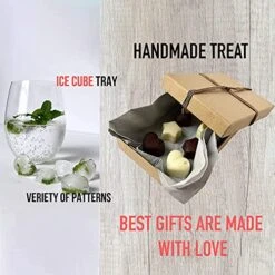 Small Silicone Molds For Fat Bombs - Jello Molds Silicone - 2 EBooks 12 Recipes- Ideal For Chocolate Candy Making, Molding Chocolate, Fat Bomb, Caramel - Includes Different Shape Truffle Mold Silicone -Wilton Shop 51yrhZR65zS