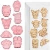 New Cartoon Cookie Cutter Set -8 Piece - Cartoon Stamped Embossed Cookie Cutter Molds For Cake Kids Birthday Party 1 New Cartoon Cookie Cutter Set -8 Piece - Cartoon Stamped Embossed Cookie Cutter Molds For Cake Kids Birthday Party -Wilton Shop 51ythSwkm3L