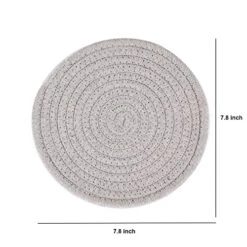 100% Cotton Thread Weave Potholders And Trivets - Stylish Coasters, Hot Pads, Hot Mats, Spoon Rest (Set Of 3) - 7 Inch Diameter Placemats - Perfect For Cooking And Baking By Diameter (Purple) 12 100% Cotton Thread Weave Potholders And Trivets - Stylish Coasters, Hot Pads, Hot Mats, Spoon Rest (Set Of 3) - 7 Inch Diameter Placemats - Perfect For Cooking And Baking By Diameter (Purple) -Wilton Shop 51yxsgSv3mL