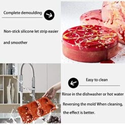 Silicone Round Cylinder Cake Mold,6 Cavities Handmade Soap Silicone Mould,DIY Cookie Chocolate Candy Jello Pudding Mold,Muffin Cupcake Making Tools,2pcs 14 Silicone Round Cylinder Cake Mold,6 Cavities Handmade Soap Silicone Mould,DIY Cookie Chocolate Candy Jello Pudding Mold,Muffin Cupcake Making Tools,2pcs -Wilton Shop 51z6ay376LL