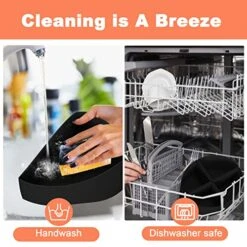 Fuezllno 4 Pack Slow Cooker Divider Liner Fit 6 QT, Reusable & Leakproof Silicone Divider, Dishwasher Safe Cooking Liner For 6 Quart Pot 12 Fuezllno 4 Pack Slow Cooker Divider Liner Fit 6 QT, Reusable & Leakproof Silicone Divider, Dishwasher Safe Cooking Liner For 6 Quart Pot -Wilton Shop 51zEGGrmOSL