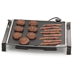 Presto 07073 Electric Tilt-N-fold Griddle, 19", Black & 06852 16-Inch Electric Skillet With Glass Cover -Wilton Shop 51zI4jRhSIL