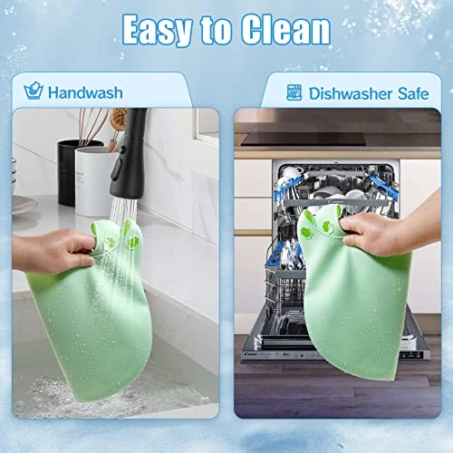 2 Pack Slow Cooker Liners - Reusable Crock Pot Liner Leakproof & Easy Clean Silicone Divider Fit 6-8 Quarts Slow Cooker Oval Or Round Pot 7 2 Pack Slow Cooker Liners - Reusable Crock Pot Liner Leakproof & Easy Clean Silicone Divider Fit 6-8 Quarts Slow Cooker Oval Or Round Pot - Image 5