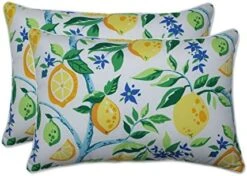 Outdoor/Indoor Lemon Tree Large Chair Pads, 17” X 17.5”, Yellow, 2 Count -Wilton Shop 51zkvmJm6aL. AC