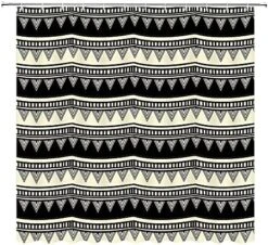 Ancient Egyptian Design Shower Curtain Murals And Hieroglyphs Bathroom Curtains Stripe Bath Curtain Geometric Curtain W 84" L 72" For Kids Boys Girls Teens -Wilton Shop 61 Byh4Xf1L. AC