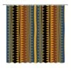 Ancient Egyptian Design Shower Curtain Murals And Hieroglyphs Bathroom Curtains Stripe Bath Curtain Geometric Curtain W 84" L 72" For Kids Boys Girls Teens -Wilton Shop 610I8qOxYSL