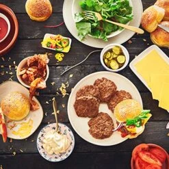 Lurch Germany Flexiform Non Stick Silicone Hamburger Bun Baking Pan | Perfect Mold For Little Cakes Or Bread | 6 Cavities For Burger Buns - Brown (Ø 3" Buns) 13 Lurch Germany Flexiform Non Stick Silicone Hamburger Bun Baking Pan | Perfect Mold For Little Cakes Or Bread | 6 Cavities For Burger Buns - Brown (Ø 3" Buns) -Wilton Shop 613nOUbFjlL