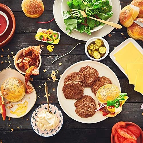 Lurch Germany Flexiform Non Stick Silicone Hamburger Bun Baking Pan | Perfect Mold For Little Cakes Or Bread | 6 Cavities For Burger Buns - Brown (Ø 3" Buns) 6 Lurch Germany Flexiform Non Stick Silicone Hamburger Bun Baking Pan | Perfect Mold For Little Cakes Or Bread | 6 Cavities For Burger Buns - Brown (Ø 3" Buns) - Image 4