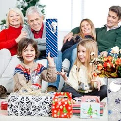 12 Pack Winter Wine Bags Wine Gift Bags With Handle And Tags Blue Snowman Xmas Tree Snowflake Stripe Bottle Bags For Winter Holiday Christmas Party Favor Home Table Decoration, 4 Design 14 12 Pack Winter Wine Bags Wine Gift Bags With Handle And Tags Blue Snowman Xmas Tree Snowflake Stripe Bottle Bags For Winter Holiday Christmas Party Favor Home Table Decoration, 4 Design -Wilton Shop 613rNtuig4L