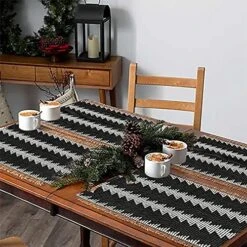 KIMODE Cotton Buffalo Plaid Placemats Set Of 4, 13" X 19" Farmhouse Black/White Hand-Woven Checkered Heat Resistant Kitchen Table Mats, Dinning Table Linen Machine Washable Minimalist Home Decorative -Wilton Shop 6148ZQoDN7L. AC