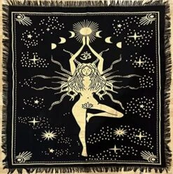 Witchcraft Supplies Tarot Spread Alter Cloth Triple Goddess Altar -Wilton Shop 614jdaxXALL. AC 1