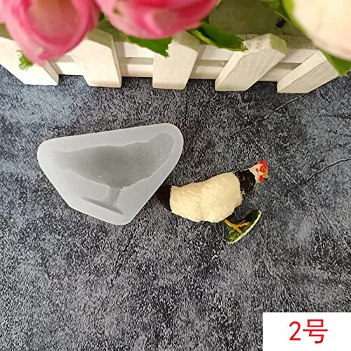 Fondant Molds 6 Pieces Easter Silicone Mold Hen Rooster Chocolate Cake Decoration DIY Drop Glue Mold Flip Sugar Silicone Mold 6 Fondant Molds 6 Pieces Easter Silicone Mold Hen Rooster Chocolate Cake Decoration DIY Drop Glue Mold Flip Sugar Silicone Mold - Image 4