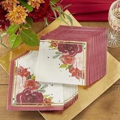 Kate Aspen Burgundy Blush Floral, One Size -Wilton Shop 61CI17LuwKL. AC