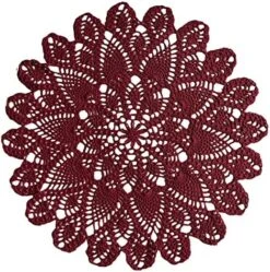 20 Inch Lace Doilies Table Placemats Handmade Crochet Cloth Round Coasters Knitted Doilies For Tables Sofa Cover, 100% Cotton (Beige) 14 20 Inch Lace Doilies Table Placemats Handmade Crochet Cloth Round Coasters Knitted Doilies For Tables Sofa Cover, 100% Cotton (Beige) -Wilton Shop 61DCUC2C8RL. AC